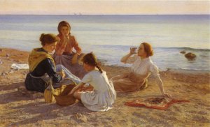 On The Beach — Elin Kleopatra Danielson-gambogi