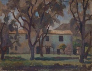 Olive Orchard — Roger Eliot Fry
