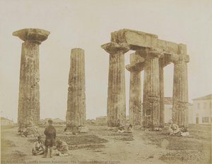 The Temple Of Apollo At Corinth — James Downie Robertson