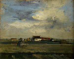 Vue De La Plaine Flamande — James Ensor