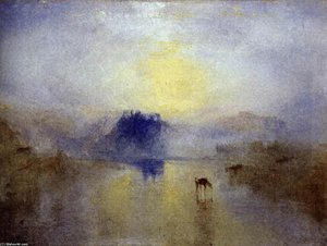 Le Château De Norham, Lever De Soleil — Joseph Mallord William Turner