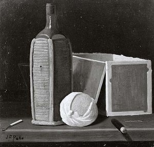 Still Life With Box, (painting) — John Frederick Peto