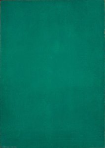 Monochrome Vert — Yves Klein