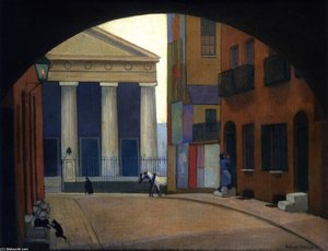A London Church — Robert Polhill Bevan