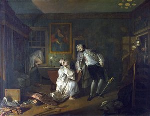 Die Ehe Im Modernen Stil - 5, Das Bagnio — William Hogarth
