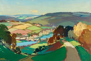 Somerset (british Railways Poster Artwork) — Leonard Richmond