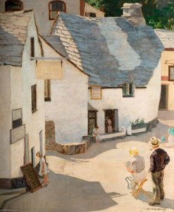 Polperro In Summertime — William Harold Dudley