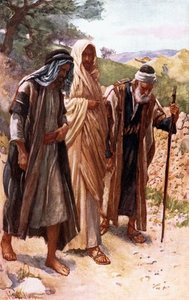 The Walk To Emmaus — Harold Copping