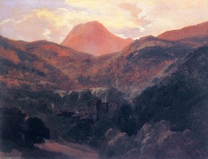View Of The Puy De Dome And Royat — Théodore Rousseau (pierre Etienne Théodore Rousseau)
