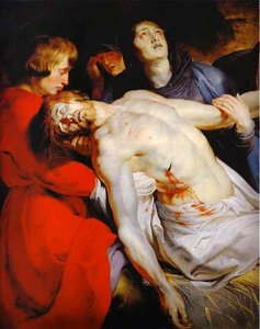 L'entombimento (dettaglio) — Peter Paul Rubens
