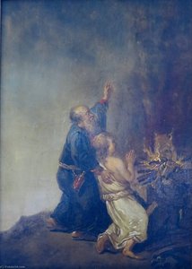 The Sacrifice Of Isaac — Christian Wilhelm Ernst Dietrich Dietrich