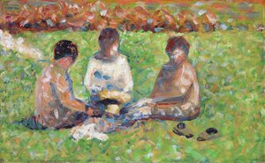 Le Pique-nique — Georges Pierre Seurat