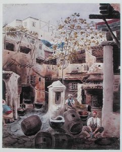 A Dyeworks, Rue Du Divan Algiers. — Theodore Leblanc