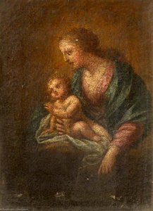 Woman And Child — Carlo Cignani
