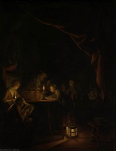 The Night School — Gerrit Dou