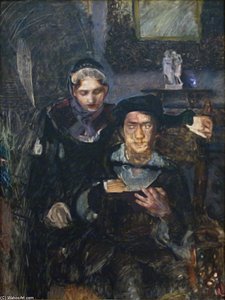 Hamlet And Ophelia — Mikhail Vrubel