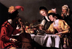 The Concert — Gerard Van Honthorst