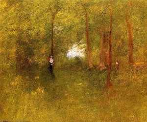 Woodland Interior — George Innes