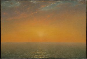 Sunset On The Sea — John Frederick Kensett