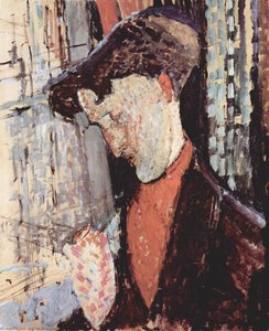 Portrait Of Frank Haviland Burty — Amedeo Clemente Modigliani