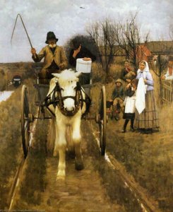 Leaving Home — Henry Herbert La Thangue
