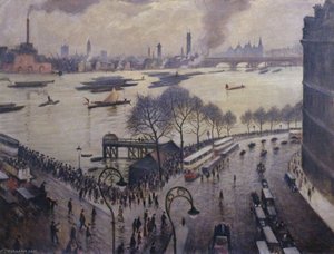 Blackfriars Bridge, London — Christopher Richard Wynne Nevinson