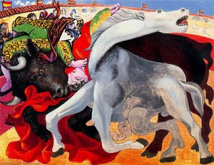 Stierkampf: Tod Des Toreros — Pablo Picasso