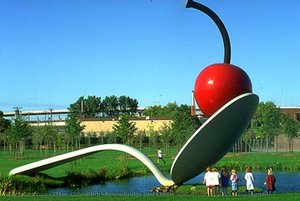 Spoonbridge And Cherry (collaboration With Van Bruggen) — Claes Thure Oldenburg