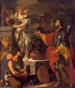 Rebecca Leaving Her Father’s House — Francesco Solimena