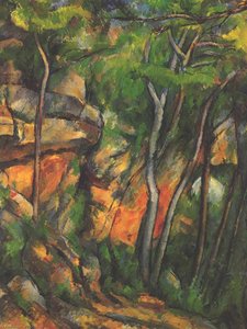 In The Park Of The Chateau Noir — Paul Cézanne
