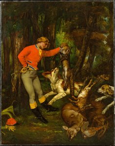 After The Hunt — Gustaw Courbet