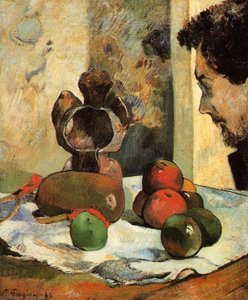 Still Life Z Profilom Lavala — Eugène Henri Paul Gauguin