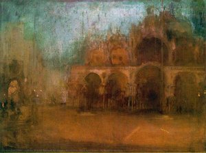 Nocturne : Bleu Et Or - Saint-marc, Venise — James Abbott Mcneill Whistler