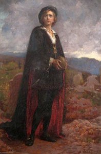 Herbert Tree As Hamlet — Charles A Buchel