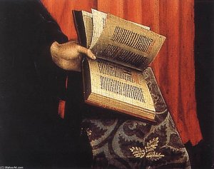 Die Verkündigung (detail) — Rogier Van Der Weyden