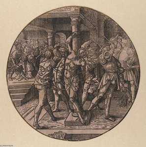 Flagellation Of Christ — Jacob Cornelisz Van Oostsanen