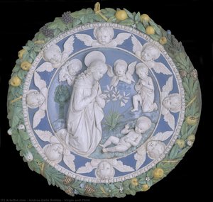 Virgin And Child — アンドレア・デッラ・ロッビア