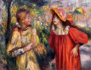 Rozhovor (the Conversation) — Pierre-auguste Renoir