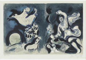Untitled (the Cover Of Bible) — Marc Chagall