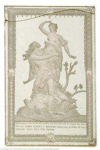 Engraved Glass Plaque — Real Fábrica De Cristal De La Granja