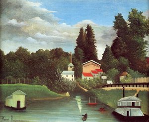 El Molino De Alfort — Henri Julien Félix Rousseau (le Douanier)