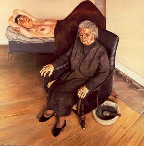Large Interior, London W.9. — Lucian Freud