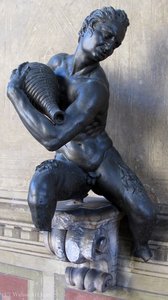 Elia Candid, Satyr With Fiasco — Valerio Cioli