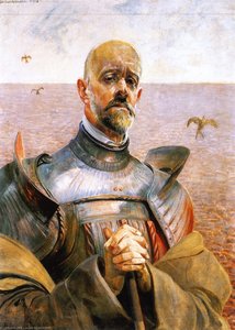 Self-portrait In Armor — Jacek Malczewski