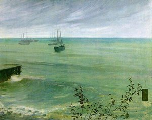 Symphony In Grey And Green, The Ocean — James Abbott Mcneill Whistler