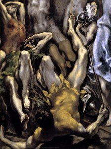 La Resurrección (detalle) — El Greco