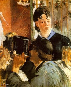 A Kiszolgáló Bocsk — Édouard Manet