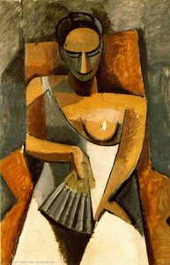 Woman With A Fan — Pablo Picasso