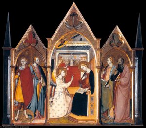 Stia Triptych — Lorenzo Di Bicci