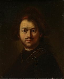 Portræt Af Rembrandt Harmensz. Van Rijn, Rembrandt Van Rijn (følger Af), 1640 - 1800 — Rembrandt Van Rijn